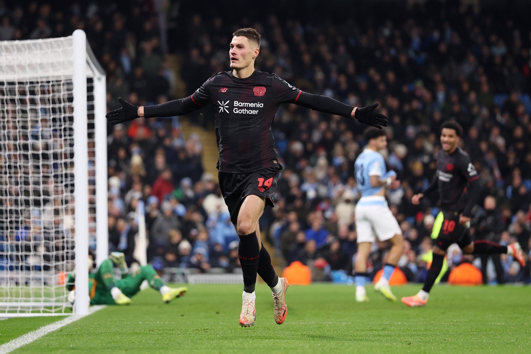 Bayer Leverkusen sorprende y derrota al Manchester City