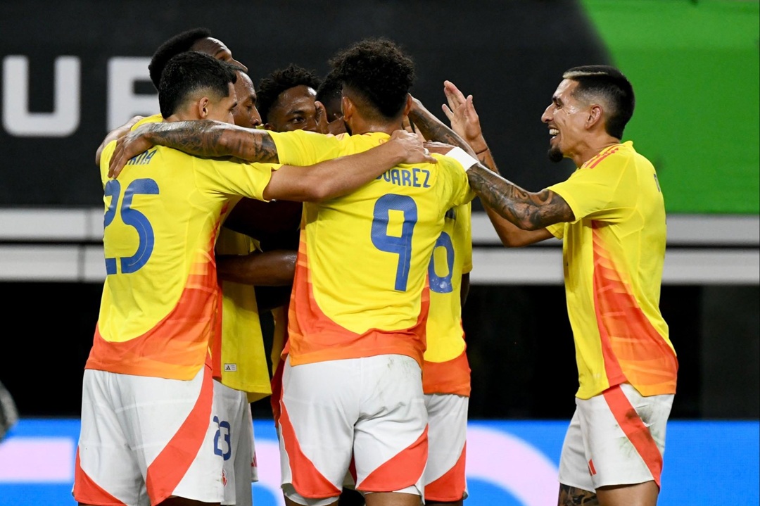 Colombia demuestra poder ofensivo con goleada sobre México en amistoso