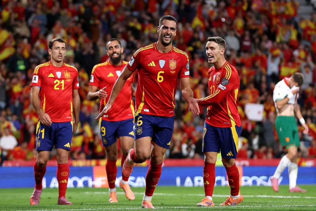 España arrolla a Bulgaria y deja casi sellado su boleto al Mundial 2026