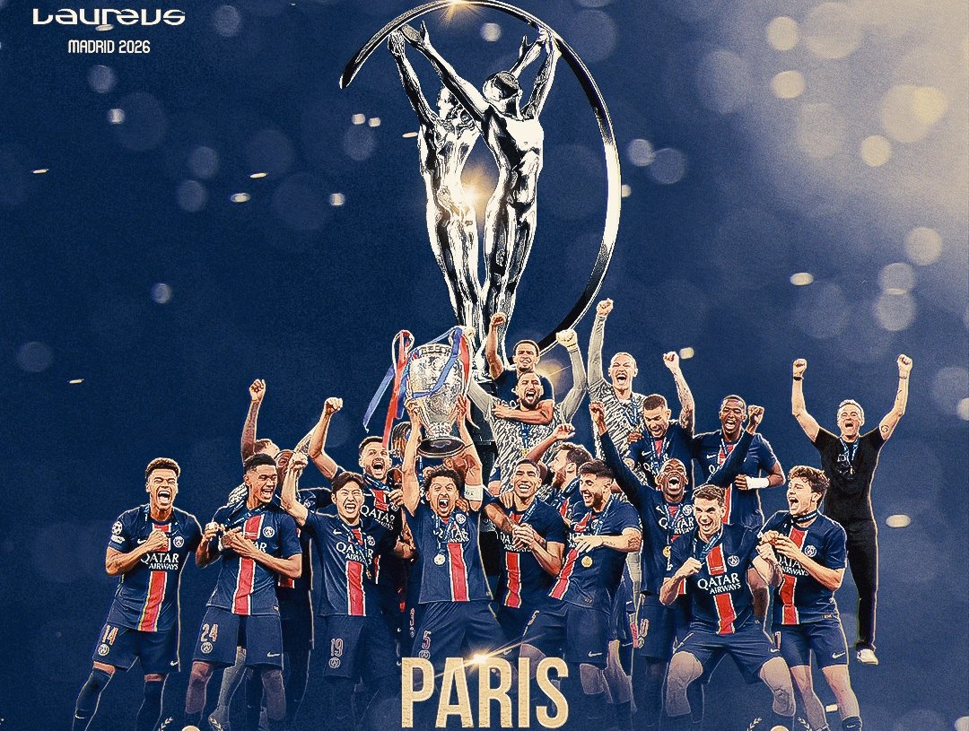 PSG de Willian Pacho, distinguido como mejor equipo del año en los Premios Laureus