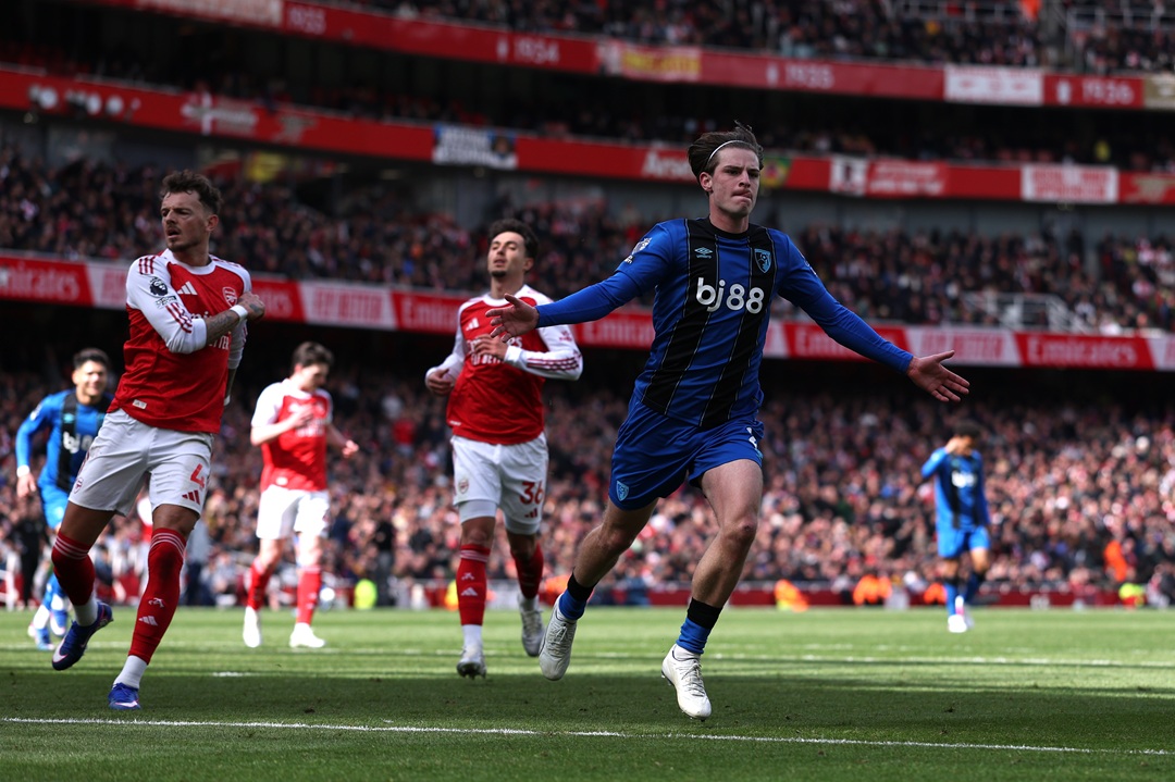 Sin Piero Hincapié en cancha, el Arsenal sufre sorpresiva derrota como local ante el Bournemouth