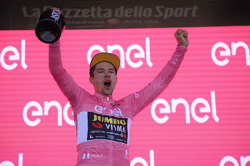 Roglic conquista la cronoescalada y sentencia el Giro de Italia