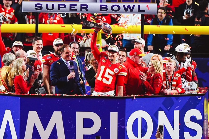 El Super Bowl, ganado por Chiefs y que tuvo la presencia de Taylor Swift, rompe récord de audiencia