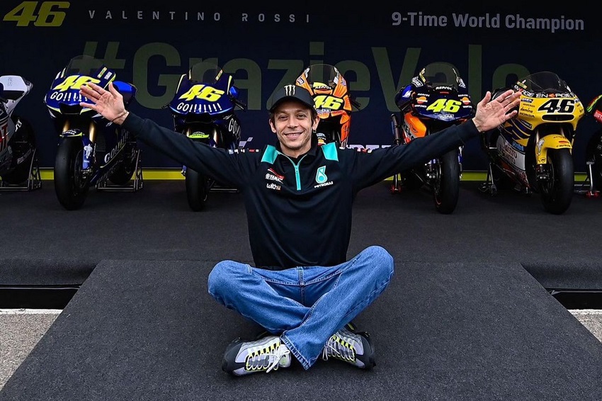 Valentino Rossi, el amo del motociclismo, se despide a sus 42 años