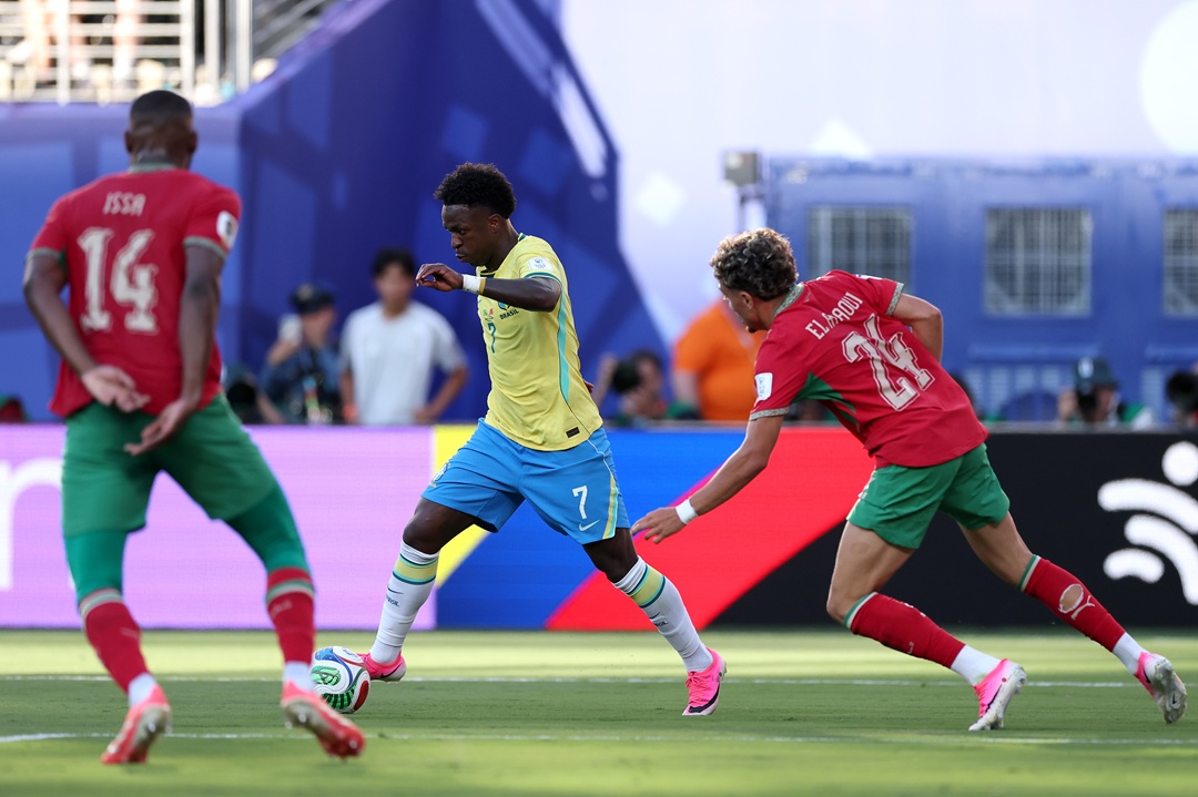 Brasil responde con la magia de Vinicius para empatar en gran duelo ante Marruecos