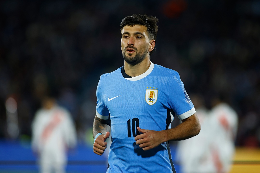 Giorgian De Arrascaeta sufre lesión y sería baja en Uruguay para el Mundial 2026