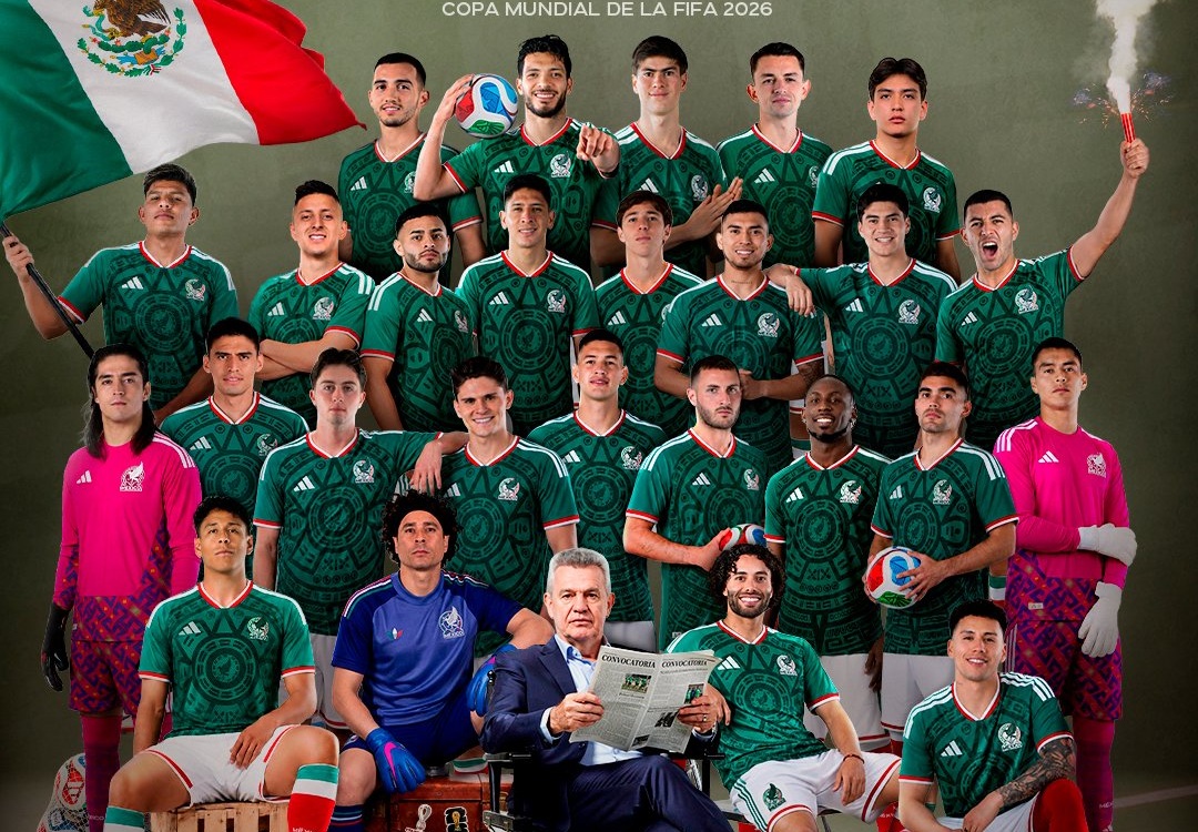 México anuncia su nómina para el Mundial 2026 con 'Memo' Ochoa en su sexta Copa del Mundo