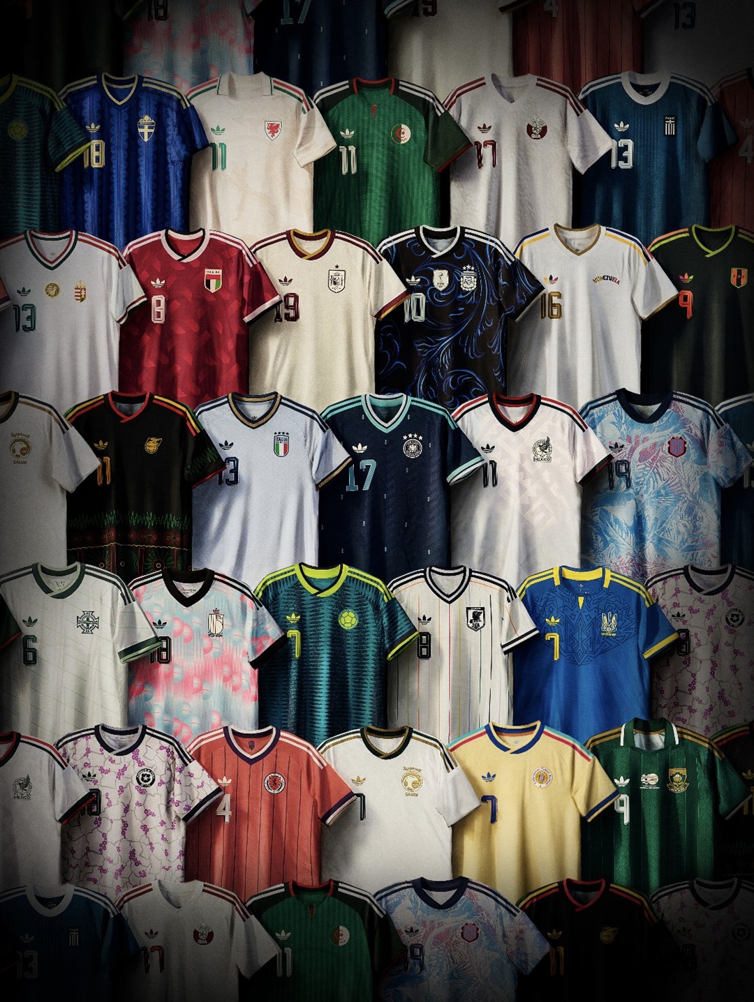 Adidas revela las camisetas visitantes para el Mundial 2026 con un estilo retro y cultural