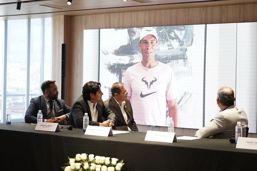 Rafael Nadal disputará un partido de exhibición en Quito, anuncia Nicolás Lapentti