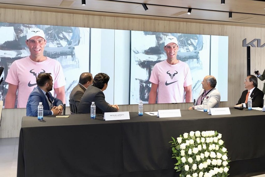 Nadal: "Me hace muchísima ilusión visitar por primera vez Ecuador para jugar un partido en Quito"