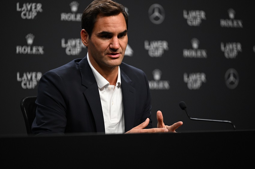 "Estás triste cuando te das cuenta de que es el final", admite Federer sobre su retirada