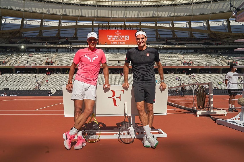 Nadal afirma que ha sido "un honor y un privilegio" compartir con Federer